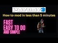How to mod payday 2 in 5 minutes|Payday 2 modding for dummies| 2023 Payday 2 modding guide
