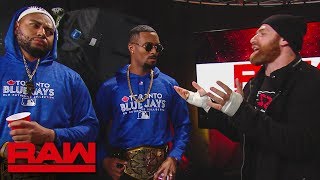 Sami Zayn Gets On Samoa Joes Bad Side Raw, Aug. 12, 2019