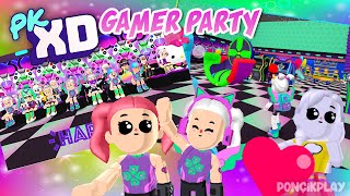 PK XD En havalı parti evi! Gamer Party! (Foxette)| PK XD TÜRKÇE