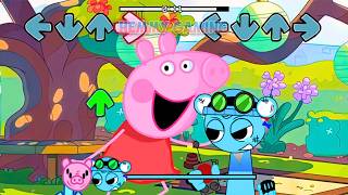 Fnf Peppa All Phases Vs Sprunki All Phases 2 Sings Bluey Can Can Incredibox Sprunki Fnf Mods