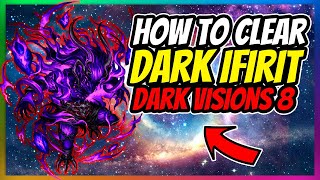 How To Clear Dark Ifrit Dark Visions 8 Perfect Score Final Fantasy Brave Exvius