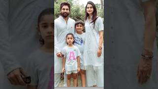 Allu Arjun With His Beautiful Wife Sneha Reddy Son And Daughter
