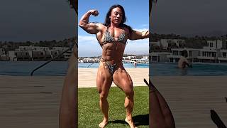 Huge Fbb Muscles In Bikini - Martina Lopez