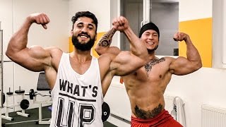 Biceps Antrenman - Gi̇ant Set İy Bir Pump Ve Gelişim Için - Shredded Brothers