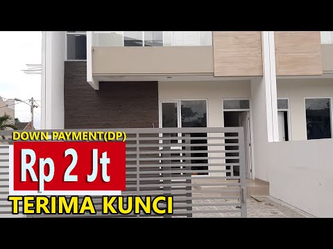 Home Tour Rumah Minimalis 2 Lantai Type 110/75 DP Hanya 2 Juta Asli Bukan Hoax