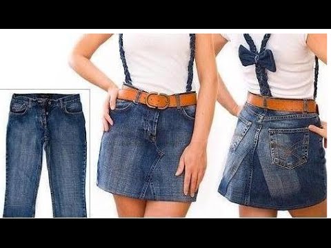 Как сделать джинсовые шорты из юбки своими руками Как сделать джинсовые шорты из юбки своими руками