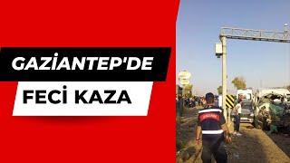 Gaziantepte Feci Kaza Hatalı Sollama Faciaya Neden Oldu... Ölü Ve Yaralılar Var.