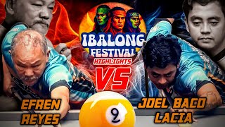 Efren Bata Reyes Vs Joel Baco Lacia Intl 9-Ball Tournament Hot Match Highlights
