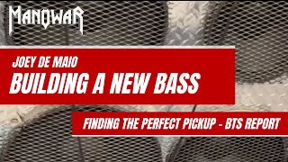 Joey De Maio (Manowar) How To Build The Perfect Bass - Behind The Scenes - Part 1