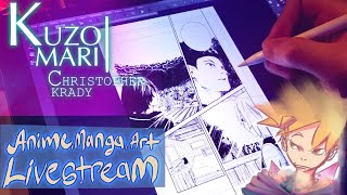 Drawing Manga On Ipad Pro - Clipstudio Paint / Anime Manga Art Stream