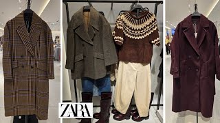 Zara Womens Jackets & Coats New Winter Collection October 2025