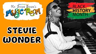 Stevie Wonder Lesson for Kids + Virtual Music Class + Preschool Learning + Music Play Patrol