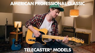 Exploring The American Professional Clic Telecaster Models Fender