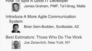 Oreilly Webcast 97 Things All Project Managers Should Know