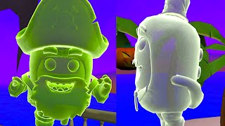 Oddbods Turbo Run - Spooky Halloween Update Oddbeard And Ghostbod