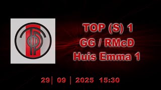 Top S 1 - Ggrmcd Huis Emma 1 - Zaterdag 27 September 2025 Om 1530