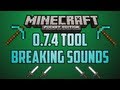 TOOL BREAKING SOUNDS in MCPE 0.7.4! - Minecraft PE (Pocket Edition) Update News