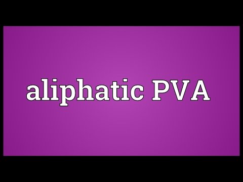 Header of aliphatic PVA