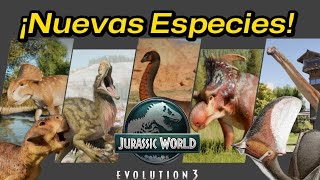 Las Nuevas Especies De Juric World Evolution 3 Mi Opinión.