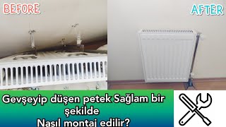 Gevşeyi̇p Duvardan Düşen Petek Yeri̇ne Nasil Montaj Edi̇li̇r?