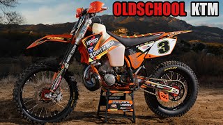 Incredible dirt bike build 2004 KTM 300 - 2 stroke story