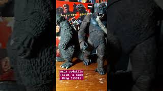 Neca Godzilla 1962 And King Kong 1933 Comparison