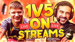 Greatest Csgo Pro 1 Vs 5S Caught On Live Streams