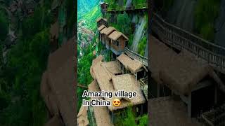 China- Cliff Lodge Village In Jiangxi