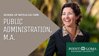 Public Administration, M.a. Plnu