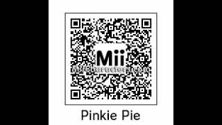 Pinkie Pie Mii Qr Code Free To Use
