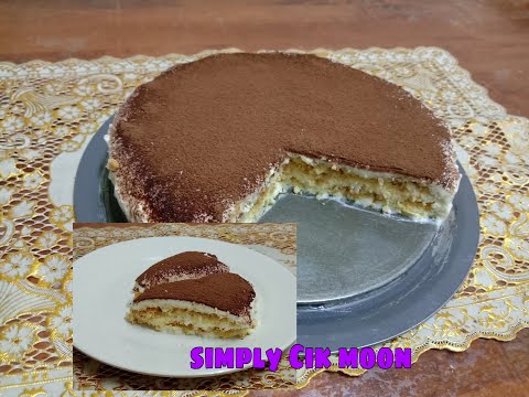 Tiramisu Cheese Cake Senang Nak Buat