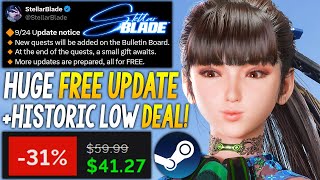 Huge Stellar Blade Free Pc Update Historic Low Deal And More