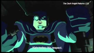 Clip10 -Part1 Mutants. Surrender Now Or Be Destroyed -The Dark Knight Returns
