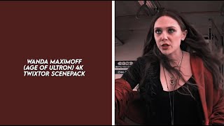 Wanda Maximoff Age Of Ultron 4K Twixtor Scenepack