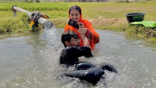 Bal Bal Bach A Pani Mein Dhupte Hue Bacha Aliza Sehar Aun Saeed Family Vlogs