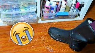 My Art Room Flooded