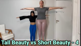Tall  Beauty Vs Short Beauty - 4 | Tall Girl Vs Short Girl | Tall Girlfriend Vs Short Girlfriend