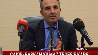Başkan Yılmaz Tedese Karşı