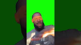 Lebron James Saying Nah, I Aint Finished, Ngga Meme - Green Screen