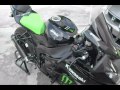 How to Clean a Motorcycle. 2009 Kawasaki Ninja ZX6R Monster Edition. Nikon CoolPix S70 Video Test