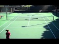 LMU Lions vs. Cal State Fullerton Women's Tennis Highlights (2012)