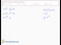 résoudre algébriquement une fonction