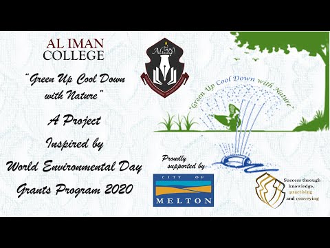 Green Up Cool Down with Nature Project 2020