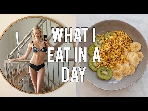 What I Eat in a Day as a Model | My Daily Routine, Breakfast, Lunch, Dinner | Sanne Vloet