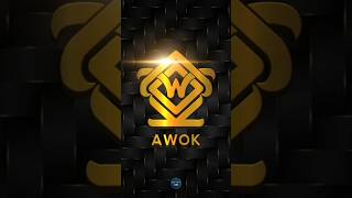 Membuat Logo Dengan Nama Awok