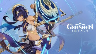 Collected Miscellany - Candace - Sea Of Den Sand - Genshin Impact Jp Dub Eng Subcc