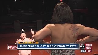 Photographer Stages Photo Shoot In Downtown St. Pete