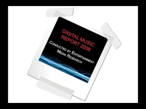 Unlimited music report with download statistics on social networks