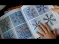 Easy Snowflake Glue Gun Window Clings