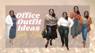 Work Outfit Ideas For Fall Plus Size Try-On Haul Casual Office Ootds Candesland 2021
